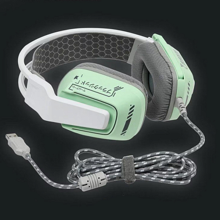 Наушники Blackzid H1 Testudo полноразмерные с микрофоном и RGB подсветкой игровые