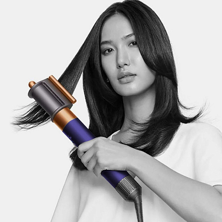 Фен-стайлер Dyson Airwrap Complete Long HS05 (берлинская лазурь/медный)