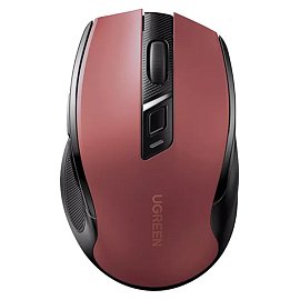 Мышь беспроводная оптическая Ugreen MU006 красная