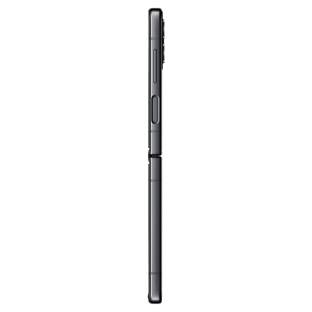 Защитное стекло на весь экран противоударное и пленка на корпус (2 шт.) для Samsung Galaxy Z Flip 4 Spigen Glass FC EZ Fit черное