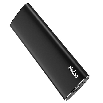 Внешний SSD накопитель Netac Z Slim 250GB Type-C USB 3.2 Gen2 черный