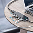 Хаб (разветвитель) Type-C - 3 х USB 3.0, HDMI 4K, Type-C PD Baseus Multi-functional серый