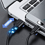 Кабель USB - MicroUSB для зарядки 0,25 м 2.4А Ugreen US289 (быстрая зарядка QC 3.0) черный
