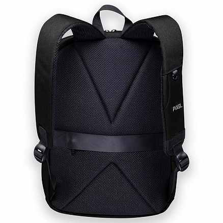 Умный рюкзак PIXEL Max с LED экраном и отделением для ноутбука до 15,6 дюйма черный