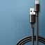 Кабель Type-C - USB длина 0,5 м 3A Ugreen US287-60115 (быстрая зарядка QC 3.0) черный