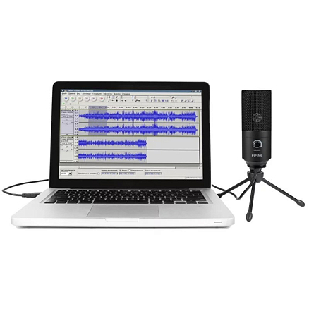 Микрофон для стрима Fifine K669B черный
