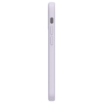 Чехол для iPhone 12 Mini силиконовый Spigen Cyrill Silicone сиреневый