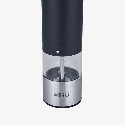 Электрическая мельница для специй Miru Velor черная