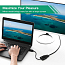 Переходник (преобразователь) DisplayPort - VGA (папа - мама) Ugreen DP109 черный