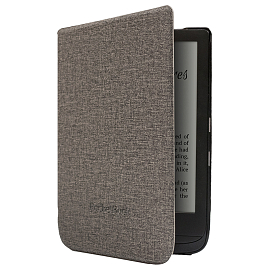 Чехол для PocketBook 632, 616, Touch Lux 4 627 оригинальный PocketBook Shell серый