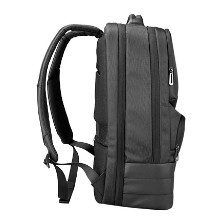 Рюкзак Kingsons KS3193W с отделением для ноутбука до 15,6 дюйма и USB портом черный