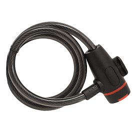 Замок для велосипеда тросовый Bike Lock 01 черный