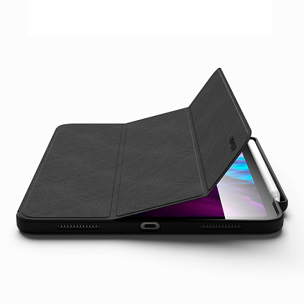 Чехол для iPad Pro 12.9 2018, 2020 книжка Ringke Smart Case черный