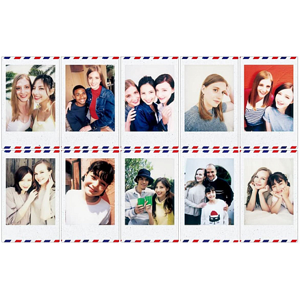 Картридж с фотопленкой для Fujifilm Instax Mini Airmail 10 снимков