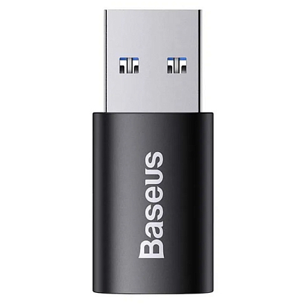 Переходник USB 3.1 - Type-C (папа - мама) хост OTG Baseus Ingenuity Series Mini ZJJQ000101 черный