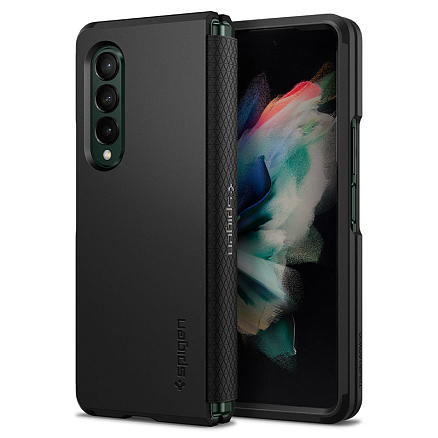 Чехол для Samsung Galaxy Z Fold 3 гибридный для экстремальной защиты Spigen Tough Armor черный