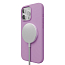 Чехол для iPhone 16 Pro Max силиконовый VLP Aster MagSafe сиреневый