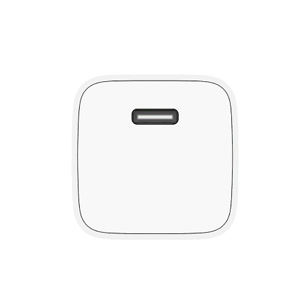 Зарядное устройство сетевое Type-C 65W 4А GaN с кабелем Xiaomi Mi AD65GEU (быстрая зарядка PD) белое