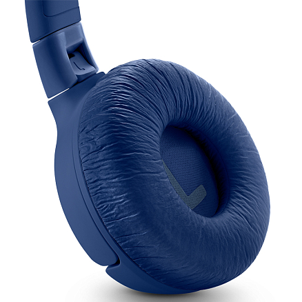 Наушники беспроводные Bluetooth JBL Tune 600NC накладные с микрофоном и шумоподавлением складные синие