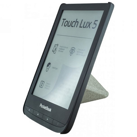 Чехол для PocketBook 632, 616, Touch Lux 4 627 оригинальный PocketBook Origami светло-серый