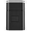 Переходник для розетки универсальный c USB и Type-C 3А 18W (быстрая зарядка) Baseus Removable черный