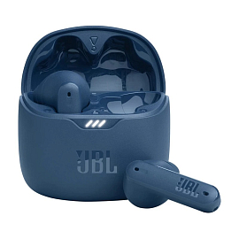 Наушники TWS беспроводные JBL Tune Flex вкладыши с микрофоном и активным шумоподавлением синие