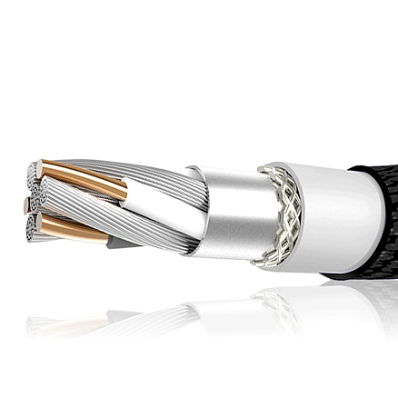 Кабель USB - MicroUSB для зарядки 1 м 2A плетеный Baseus Yiven черный