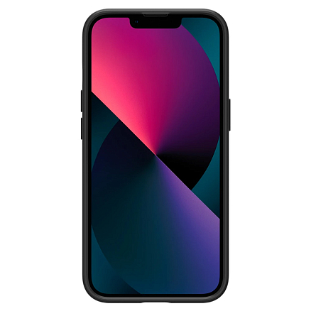 Чехол для iPhone 13 mini пластиковый тонкий Spigen Thin Fit черный