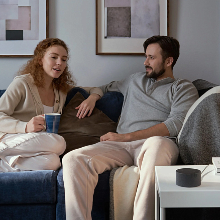 Умная колонка Яндекс Станция Мини 2 с Алисой YNDX-00021K черная