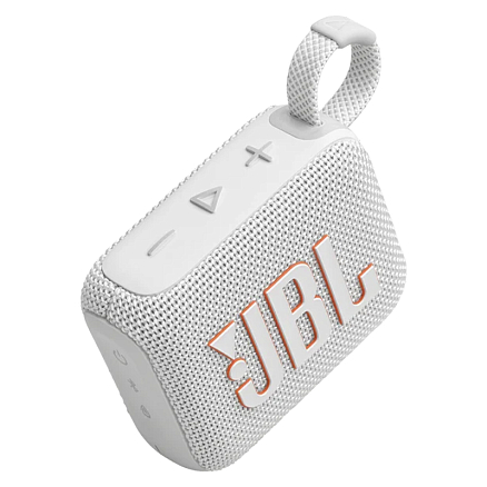 Портативная колонка JBL Go 4 с защитой от воды белая