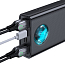 Внешний аккумулятор Baseus Amblight 30000мАч (4хUSB, Type-C, ток 3А, быстрая зарядка PD, QC 3.0, 33Вт) черный
