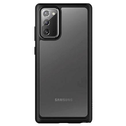 Чехол для Samsung Galaxy Note 20 гибридный Spigen SGP Ultra Hybrid прозрачно-черный матовый