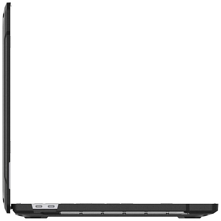  Чехол для Apple MacBook Pro 16 Touch Bar A2141 гибридный Spigen Rugged Armor прозрачно-черный матовый
