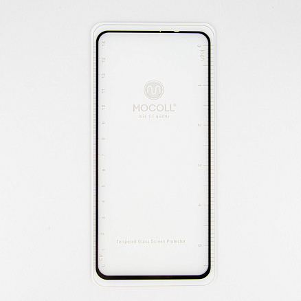 Защитное стекло для Xiaomi Redmi Note 8 Pro на весь экран противоударное Mocoll Storm 2.5D черное
