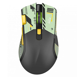 Мышь беспроводная оптическая Blackzid M1 Testudo с подсветкой 7 кнопок 4000 dpi игровая