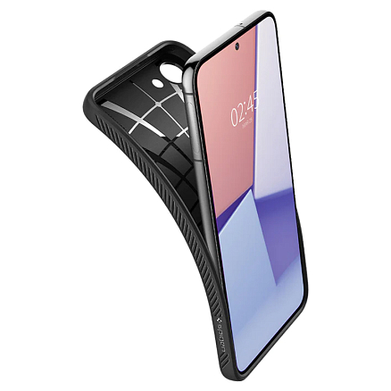 Чехол для Samsung Galaxy S23+ гибридный Spigen Liquid Air матовый черный