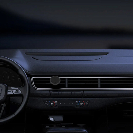 Держатель автомобильный в решетку обдува магнитный Baseus C01 черный