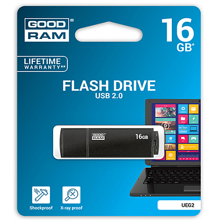 Флешка GOODRAM UEG2 16Gb черная