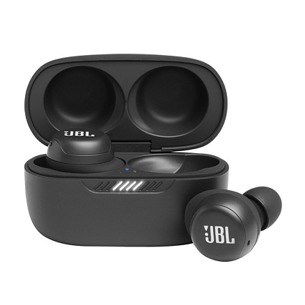 Наушники TWS беспроводные JBL Live Free NC вакуумные с микрофоном и активным шумоподавлением черные