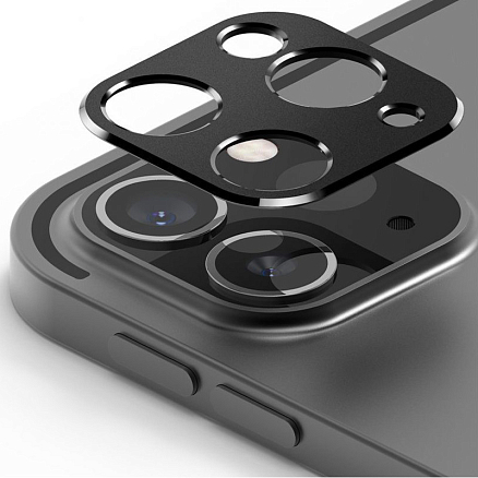 Защитная крышка на камеру iPad Pro 11, Pro 12.9 2020 Ringke Camera Styling черная