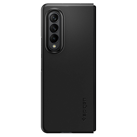 Чехол для Samsung Galaxy Z Fold 3 пластиковый ультратонкий Spigen Air Skin черный