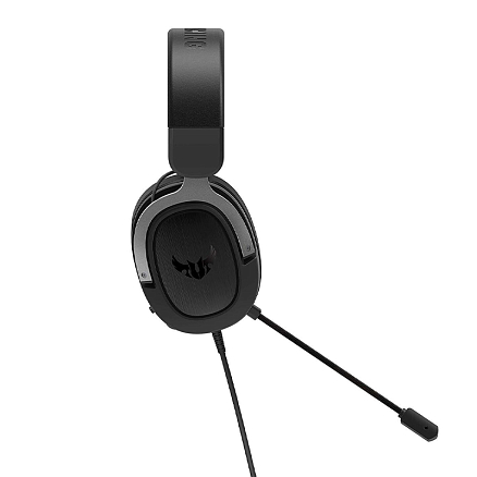 Наушники Asus TUF Gaming H3 Gun Metal полноразмерные с микрофоном игровые черные