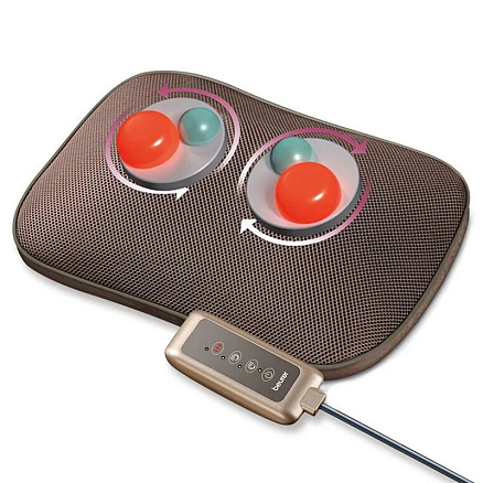 Массажная подушка (массажер) универсальная Шиацу с подогревом Beurer MG 147