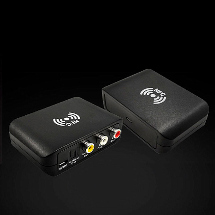 Bluetooth аудио адаптер (ресивер) SPDIF Toslink + Coaxial + 2RCA aptX Comfast CF-XU22 NFC V5.0 