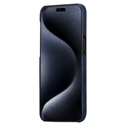 Чехол для iPhone 15 Pro кевларовый тонкий Pitaka MagEZ 4 Milky way galaxy