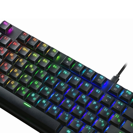 Клавиатура Redragon Apas механическая с подсветкой влагозащитная игровая черная