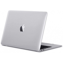 Чехол для Apple MacBook Air 13 (2018-2019) A1932, (2020) А2179, (2020) A2337 пластиковый Tech-Protect SmartShell прозрачный