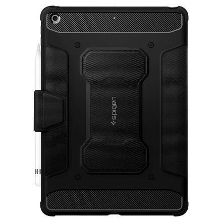Чехол для iPad 10.2, 10.2 2020 гелевый Spigen SGP Rugged Armor Pro черный