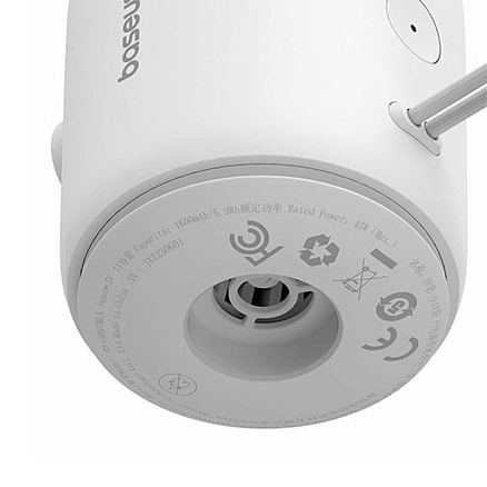 Насос Baseus PocketGo Portable Air Pump Stellar White