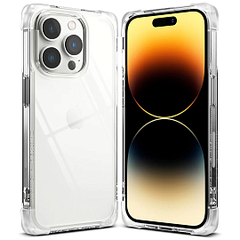 Чехол для iPhone 14 Pro гибридный Ringke Fusion Bumper прозрачный